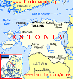 Estonia Map