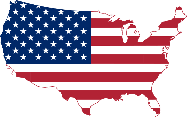 Flag map of the United States.svg