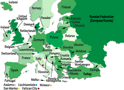 Europe Map