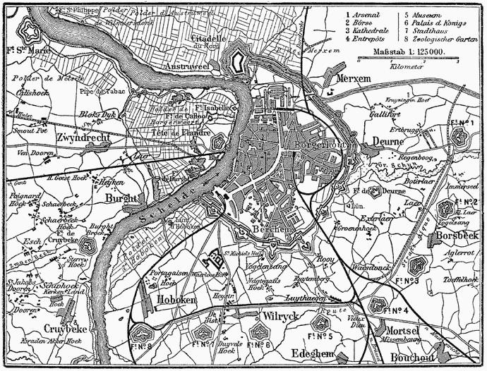 Antwerpe Belgium 1888