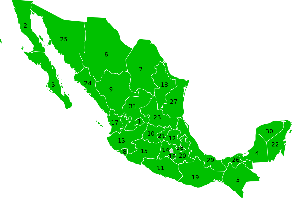 1000px States of Mexico.svg